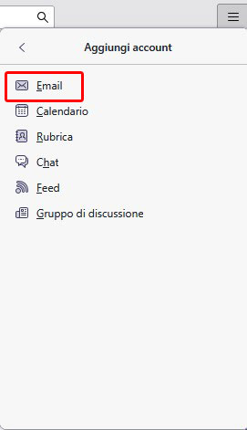 Thunderbird: Configurazione client con protocollo sicuro Thunderbird: Configurazione client con protocollo sicuro