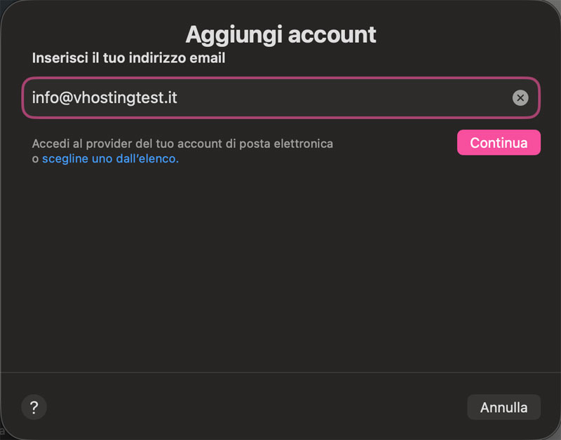Mail di Apple: guida alla configurazione Mail di Apple: guida alla configurazione