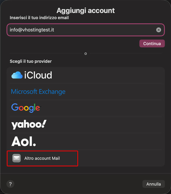 Mail di Apple: guida alla configurazione Mail di Apple: guida alla configurazione