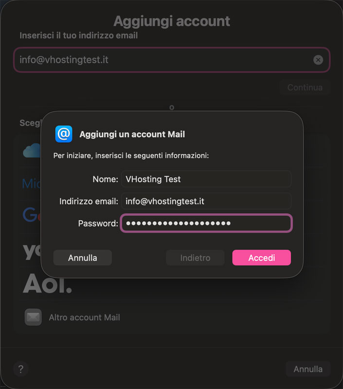 Mail di Apple: guida alla configurazione Mail di Apple: guida alla configurazione