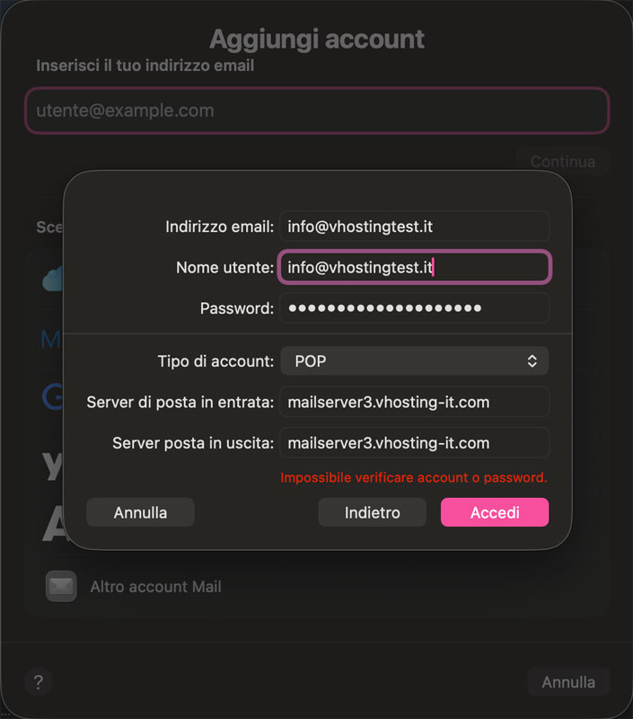 Mail di Apple: guida alla configurazione Mail di Apple: guida alla configurazione