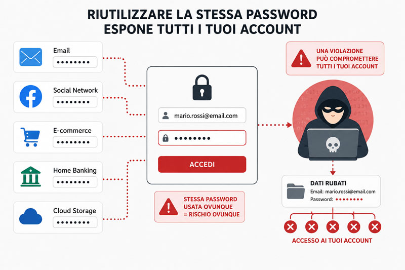 Password Manager: vantaggi, rischi e buone pratiche Password Manager: vantaggi, rischi e buone pratiche